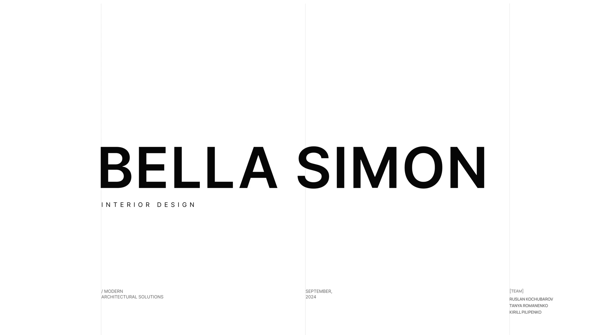 Bella Simon — a website redesign for an interior design studio — screen 6