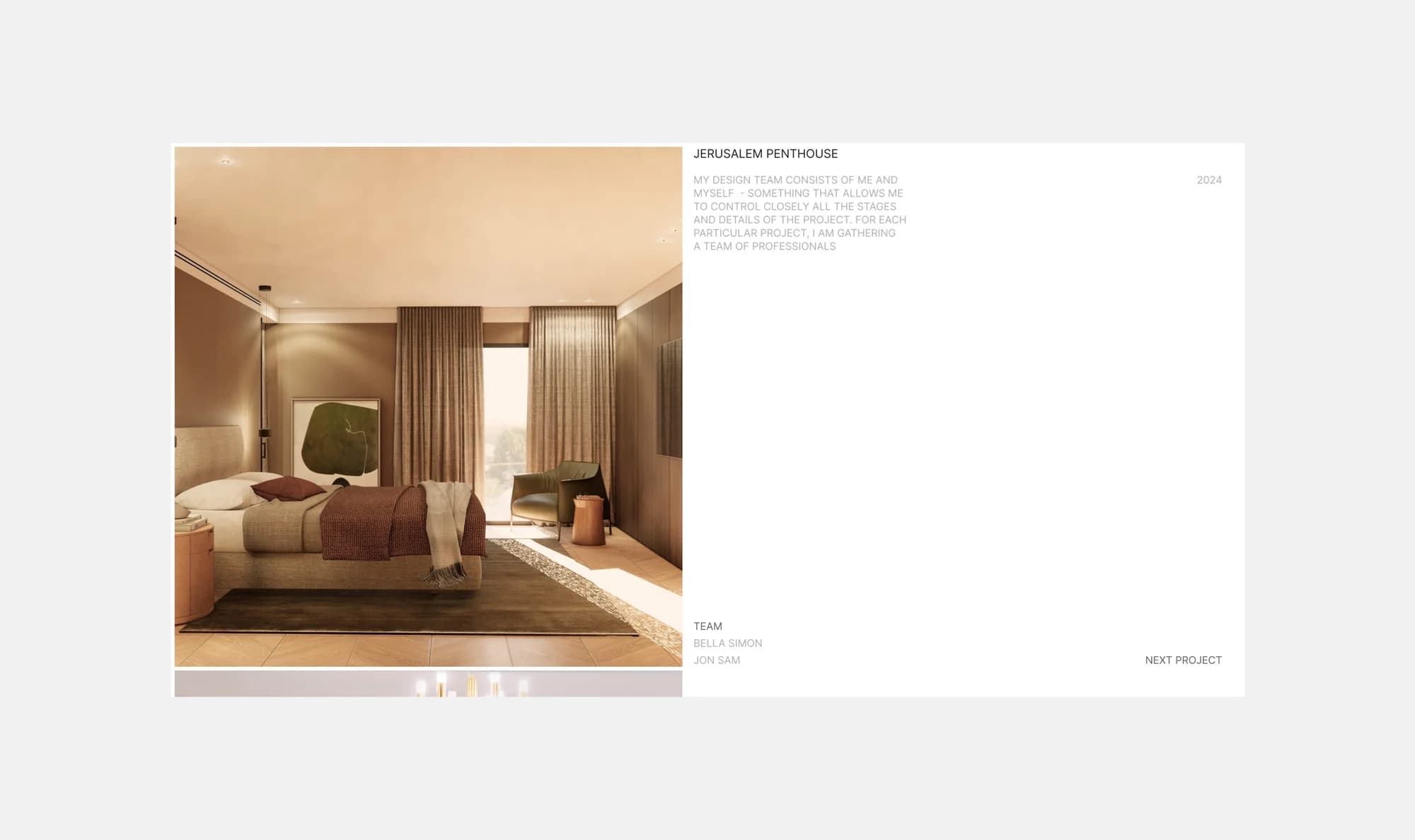 Bella Simon — a website redesign for an interior design studio — screen 12