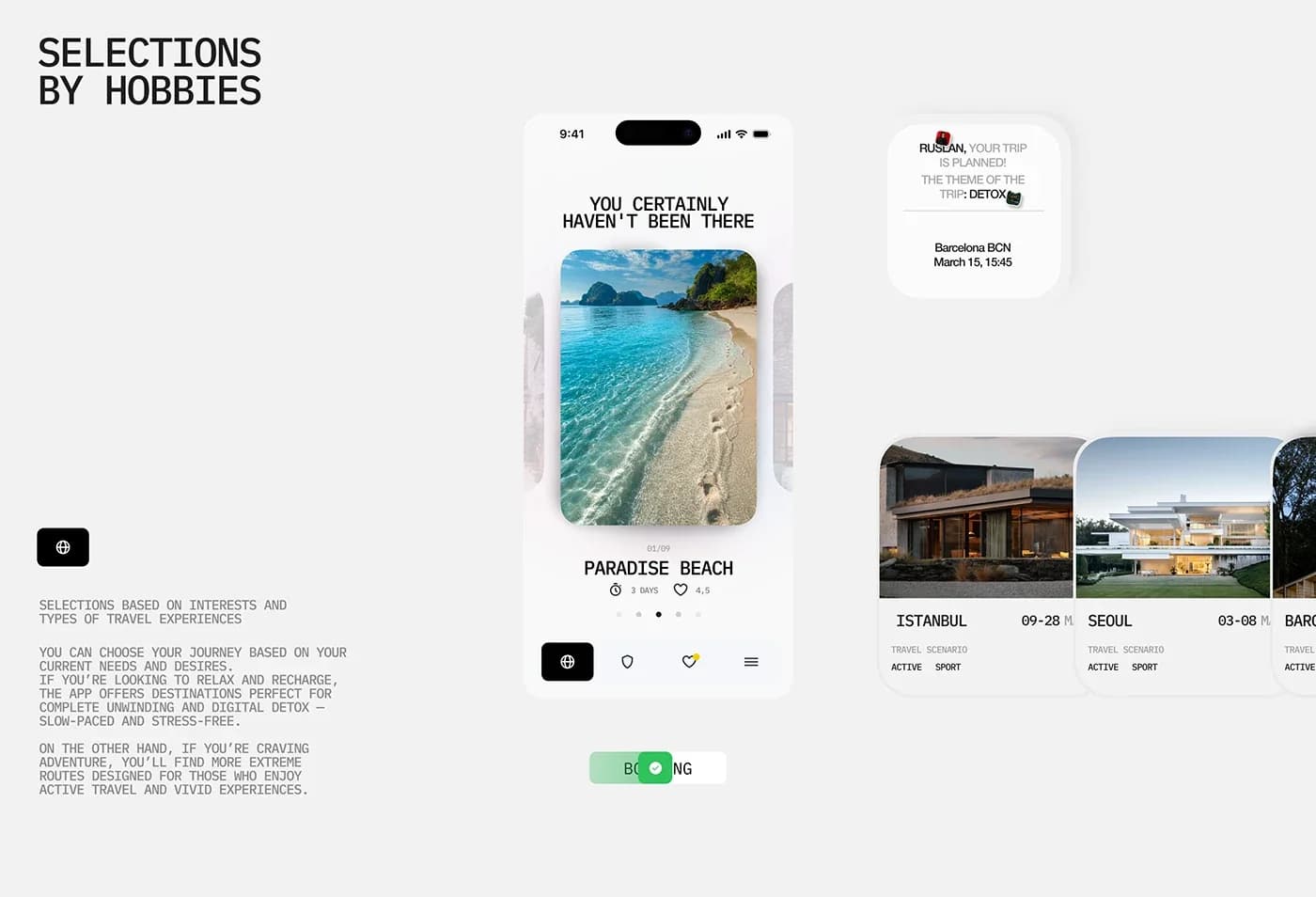 BYRD — a travel and stay-booking app concept — screen 6