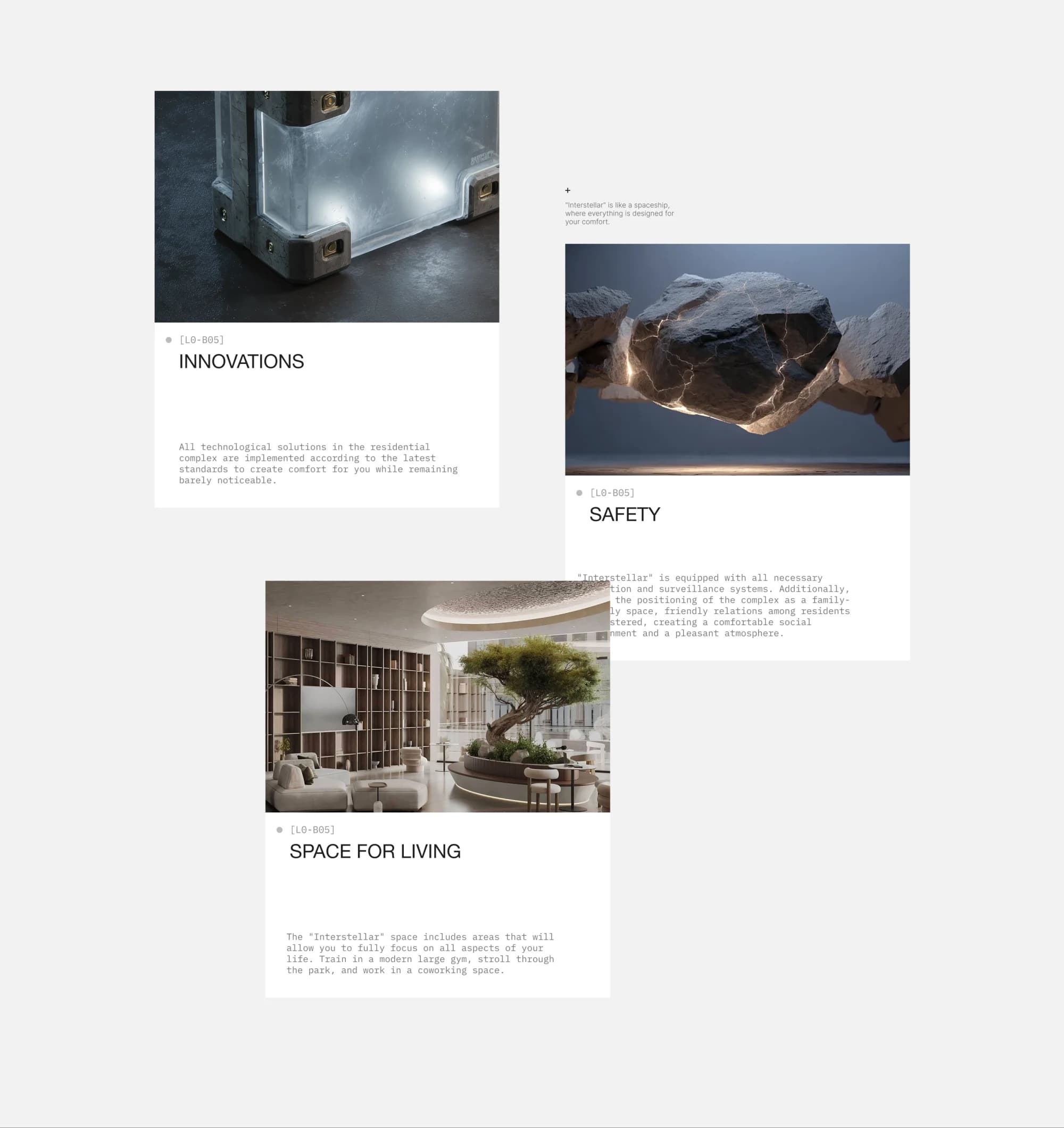Interstellar — a digital showroom for a Dubai residential complex — screen 12
