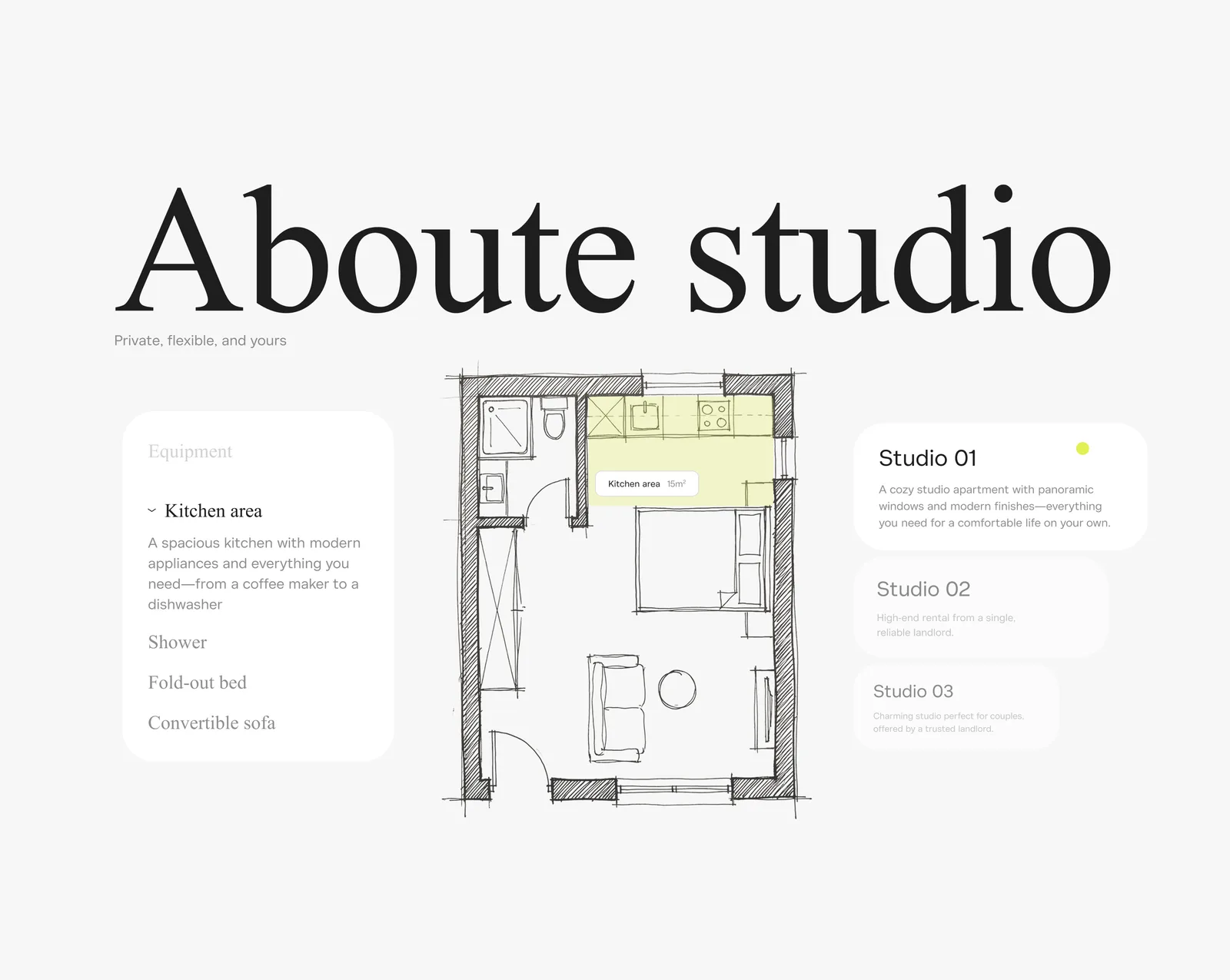 Kosy Living — a website concept for a UK developer — screen 5