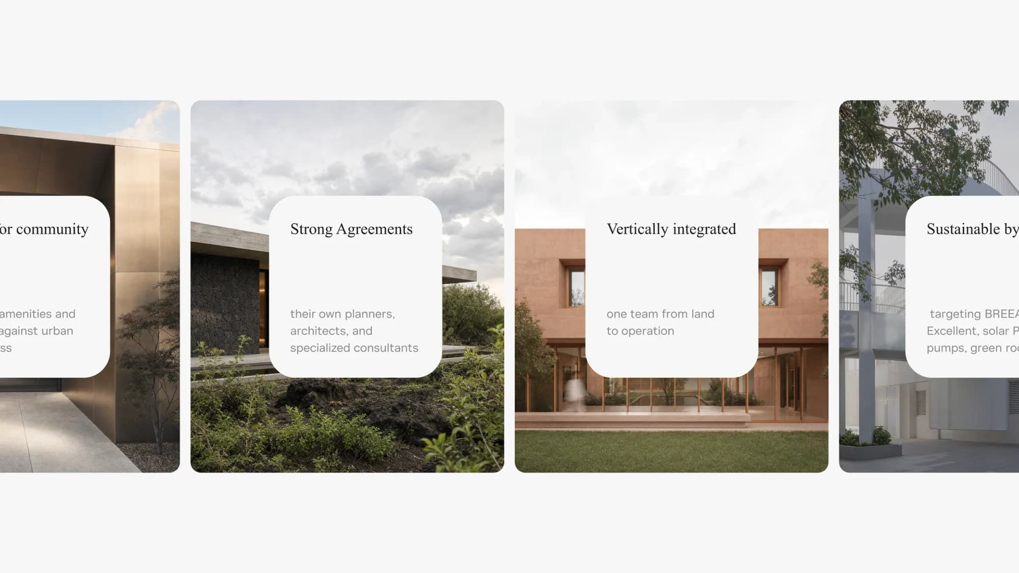 Kosy Living — a website concept for a UK developer — screen 11