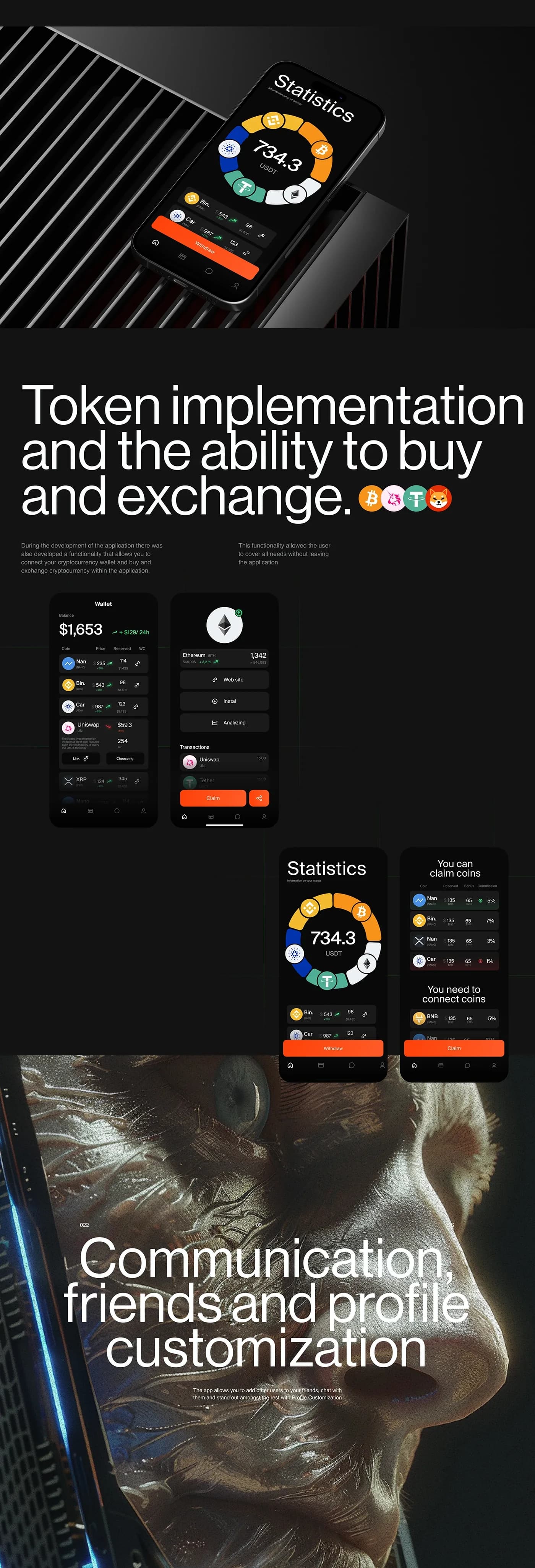 Liqad — a mining app with gamification built in — screen 4
