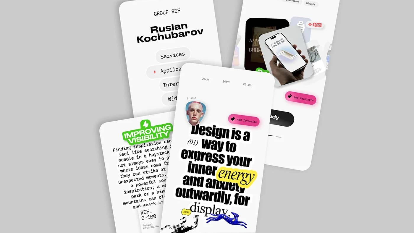 Make designs you enjoy — a concept collection of design artifacts — screen 3