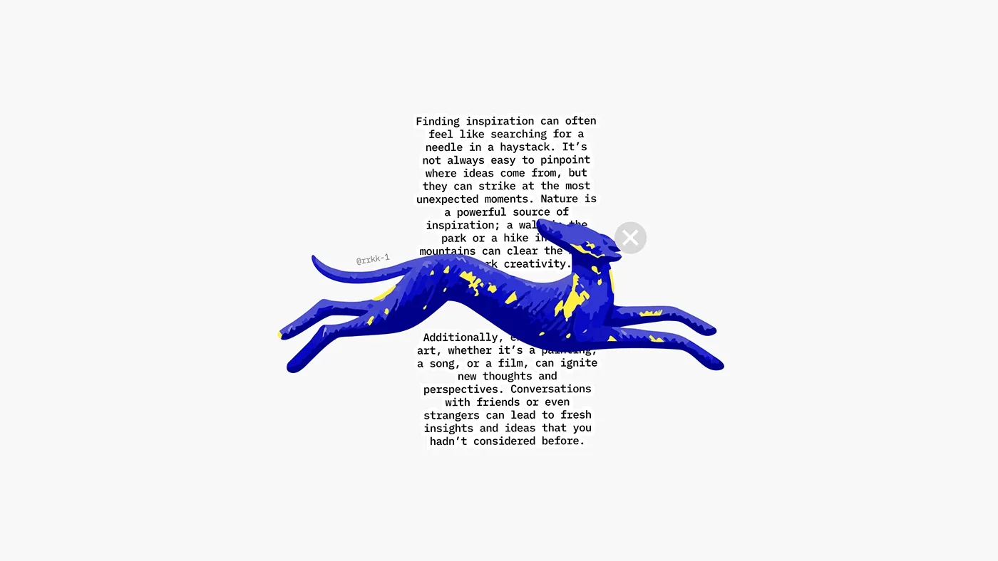 Make designs you enjoy — a concept collection of design artifacts — screen 4