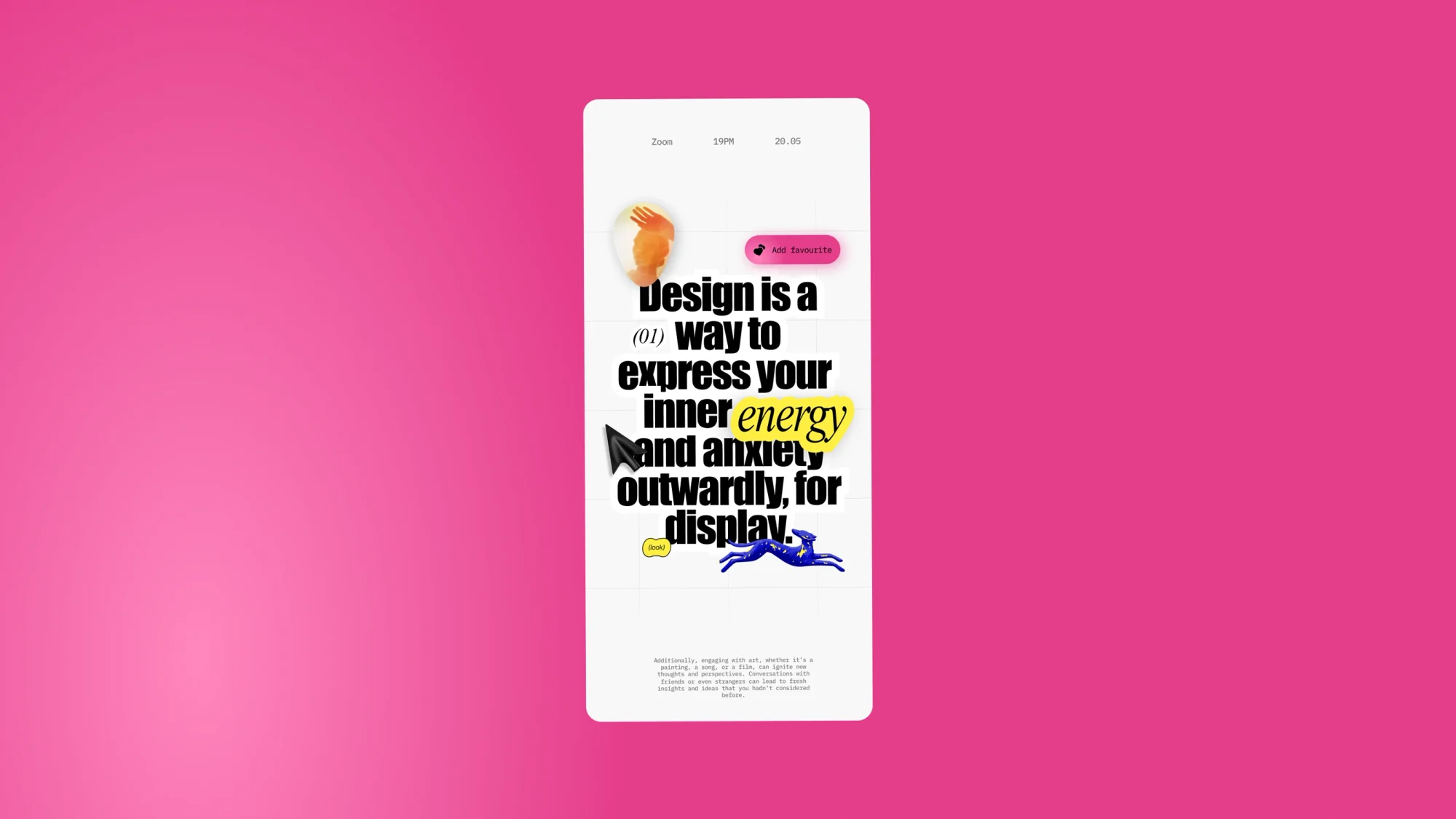 Make designs you enjoy — a concept collection of design artifacts — screen 11