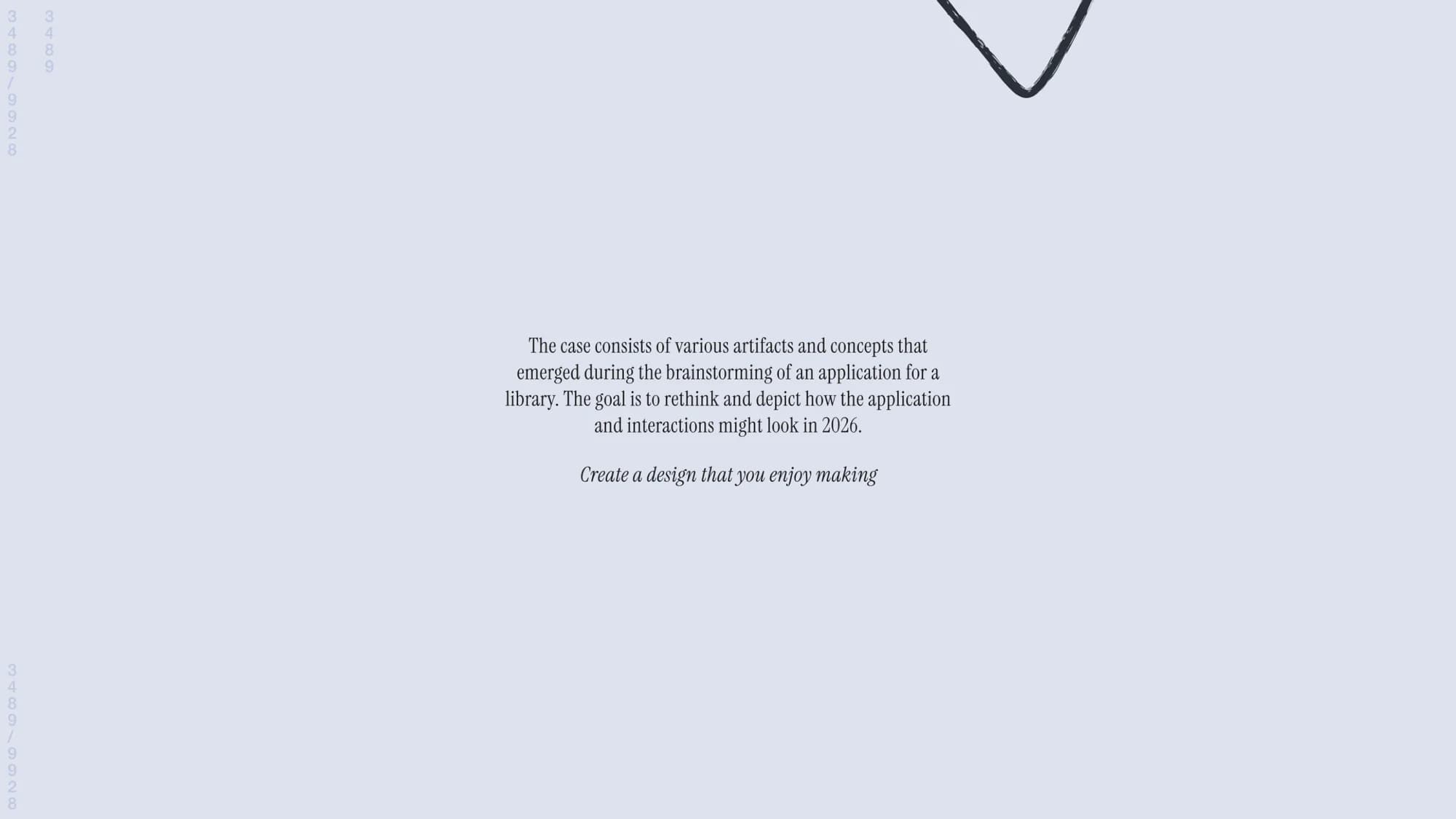 Mobile library app — a concept for a library's mobile app — screen 2