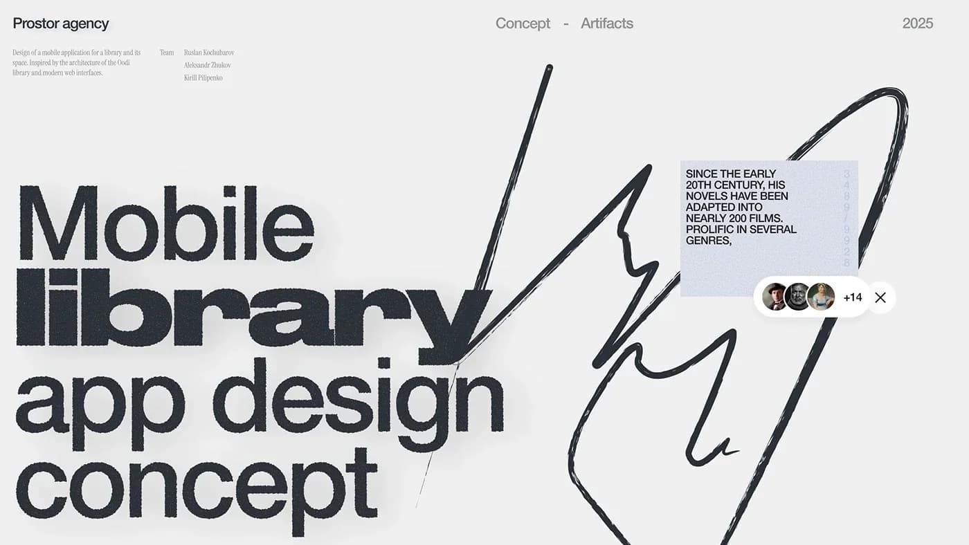 Mobile library app — a concept for a library's mobile app