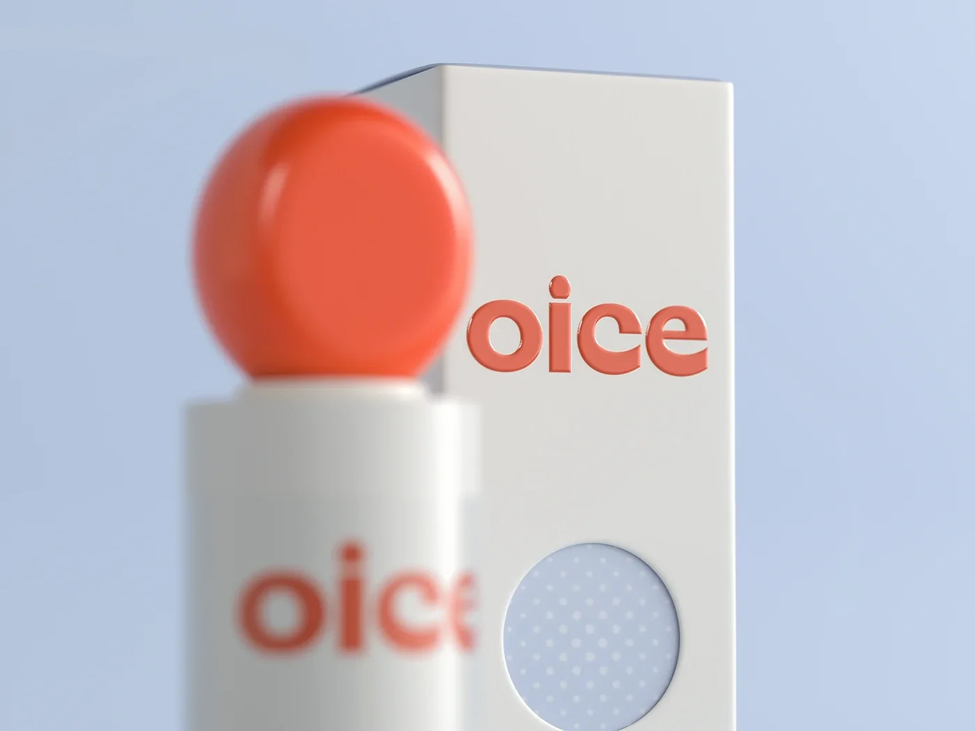 OICE — packaging and a brand book for a skincare brand — screen 1