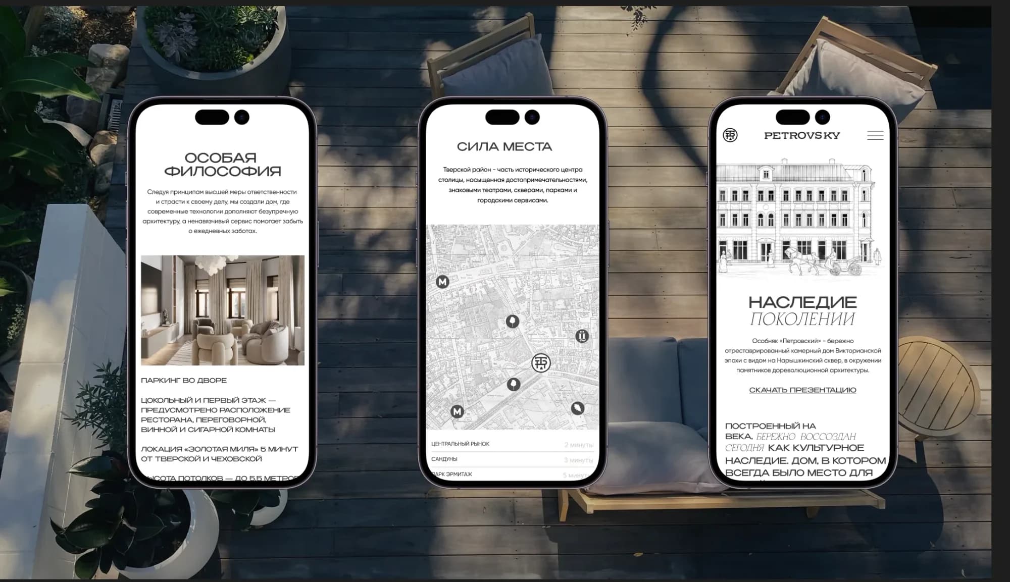 Petrovsky — a merchant-era metaphor for a Moscow residence — screen 4
