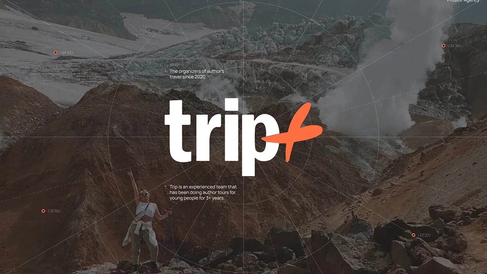 TRIP+ — a website for a curated-travel club