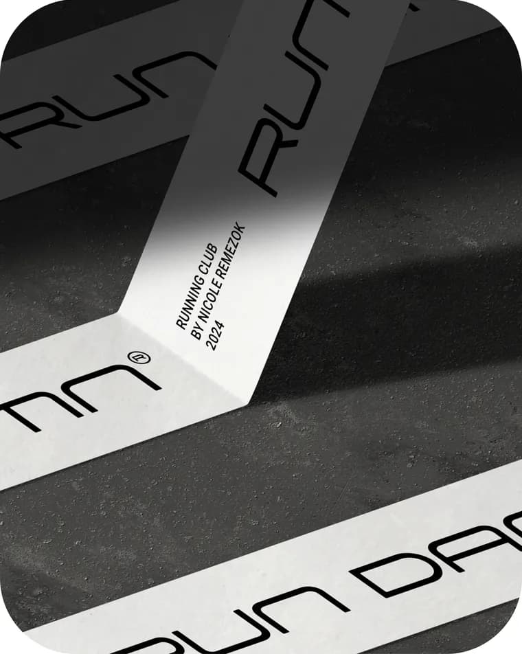 RUN DAMN — packaging