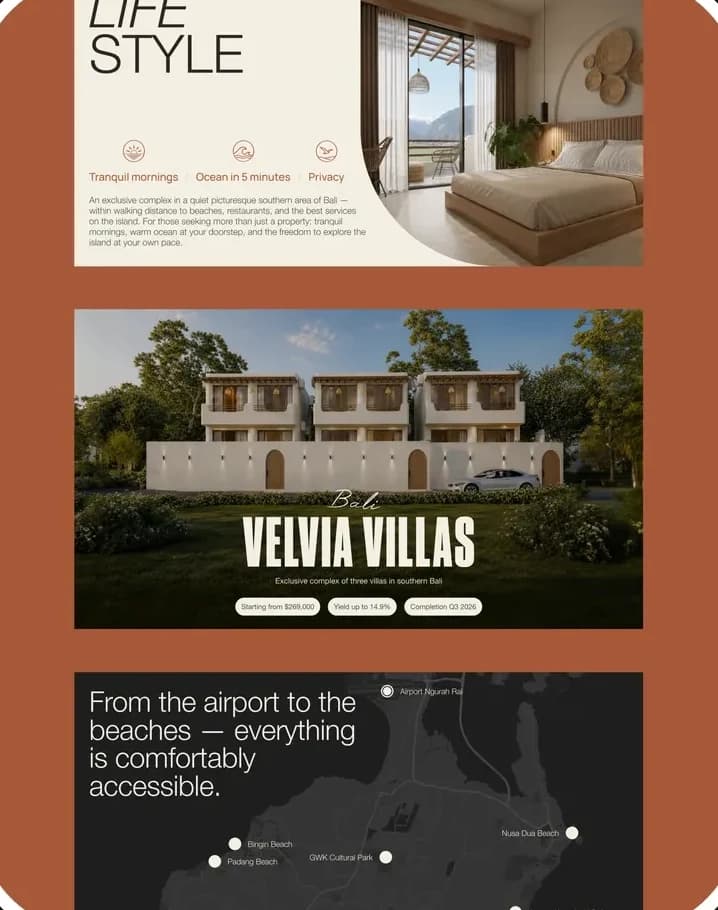 Velvia Villas — lifestyle block