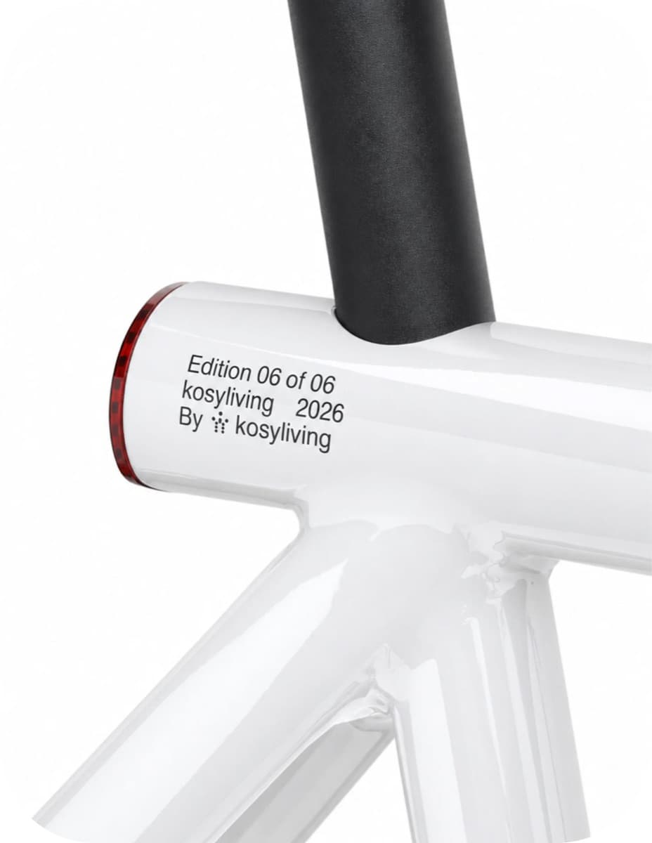Kosy Living — a bicycle frame from a series of six objects