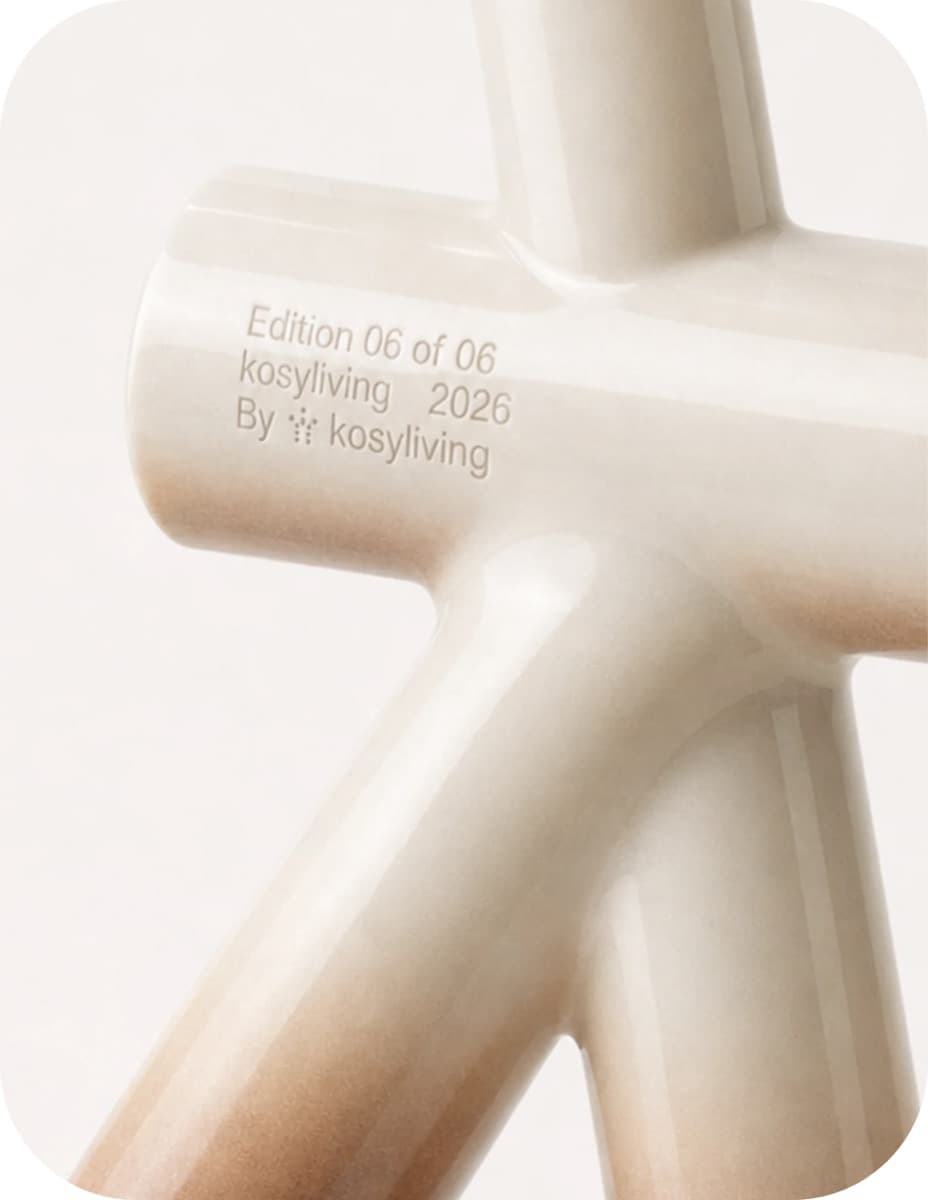 Kosy Living — a limited-edition object engraved on ceramic