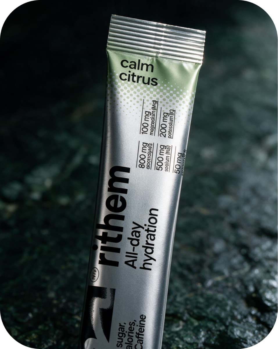 Rithem — the Calm Citrus sachet on stone
